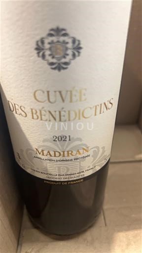 South West Madiran Les Bénédictins des Bénédictins 2021