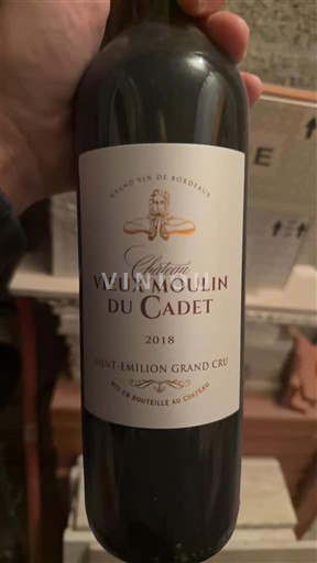 Бордо Сент-Емільйон Гран Крю Grand Cru Château Vieux Moulin du Cadet 2018