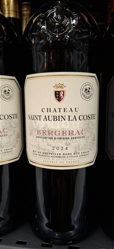 Jihozápad Bergerac Château Saint Aubin La Coste 2024