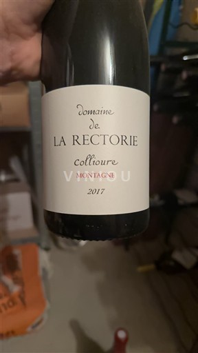 Roussillon Collioure Domaine La Rectorie Montagne 2017
