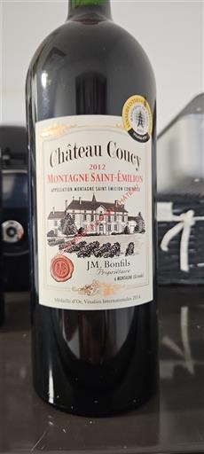 Bordeaux Montagne-Saint-Émilion Château Coucy 2012