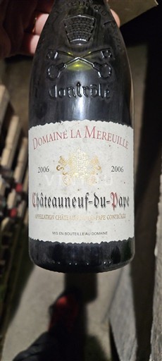 Rhônetal Châteauneuf-du-Pape Domaine La Mereuille 2006