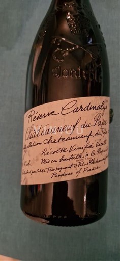 Rhônetal Châteauneuf-du-Pape Maison Trintignant Réserve Cardinalys 2018