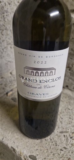 Бордо Ґрав. Château Cérons Grand Enclos 2022