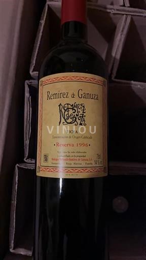 Ла-Ріоха Ріоха Remírez de Ganuza Reserva 1996