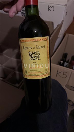 La Rioja Rioja Remírez de Ganuza Reserva 1996