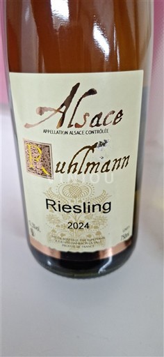 Elsass Ruhlmann Riesling 2024