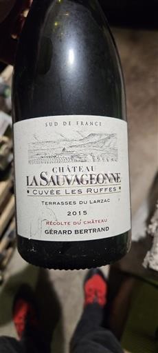 Languedoc Terrasses du Larzac Château La Sauvageonne Les Ruffes 2015