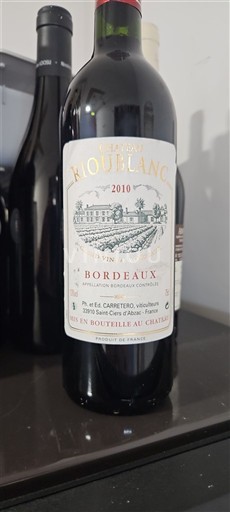 Bordeaux Château Rioublanc 2010