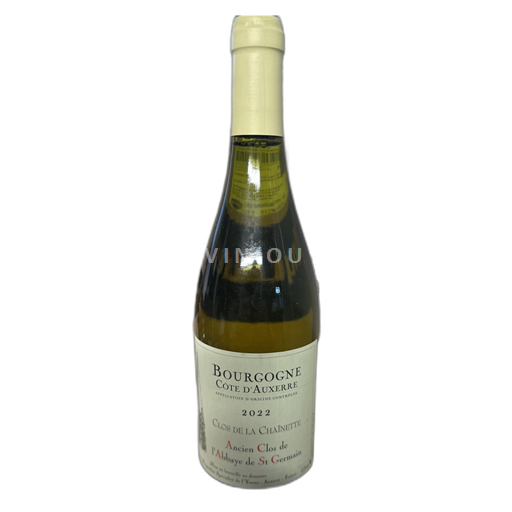 Burgundy Burgundy Côtes d'Auxerre Ancien Clos de l'Abbaye de St Germain Clos de la Chaînette 2022
