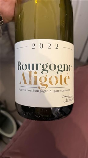 Burgundija Bourgogne Aligoté Domaine Eric Montchovet 2022