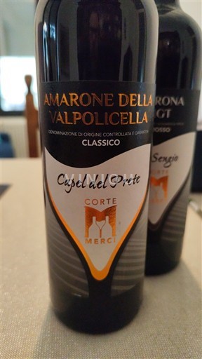 Veneto Amarone della Valpolicella Corte Merci Capel del Prete 2015