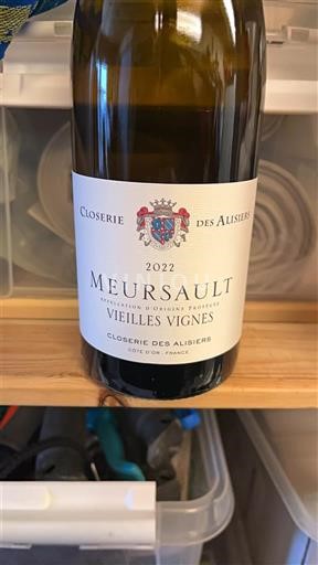 Burgundi Meursault Closerie des Alisiers Vieilles Vignes 2022