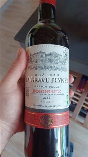 Bordeaux Château La Grave Peynet Marion Belle 2024