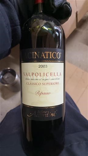 Wines Rouge sec Acinatico Accordini 2003 Italy Wines of Veneto Unspecified DOC