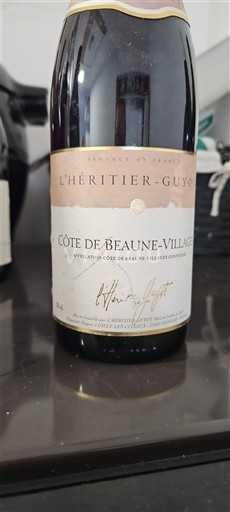 Burgund Côte de Beaune Villages L'Héritier-Guyot 1991