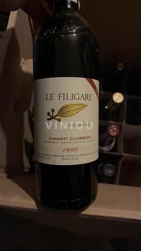 Тоскана К'янті Класико Le Filigare 1998