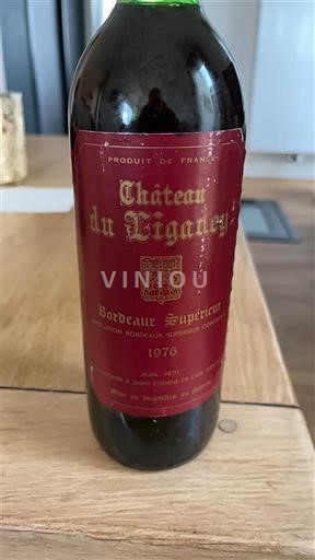 Bordeaux Bordeaux Supérieur Château Ligadey 1976