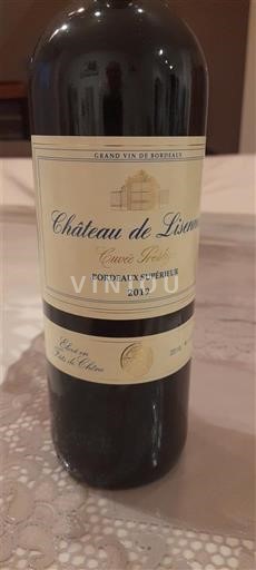 Бордо Бордо Суперіор Château Lisennes Prestige 2019