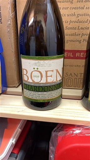 Wines Blanc sec Böen 2020 USA California AVAs Russian River Valley AVA