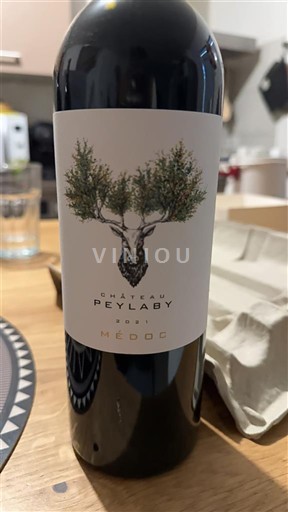 Vinos Rouge sec Château Peylabay 2021 Francia Burdeos Médoc AOC