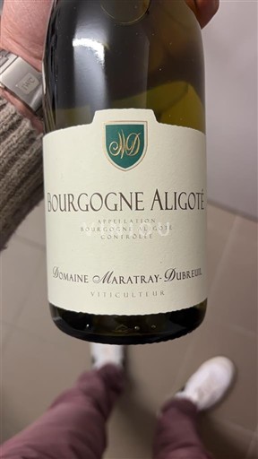 Burgundija Bourgogne Aligoté Domaine Maratray-Dubreuil 2024