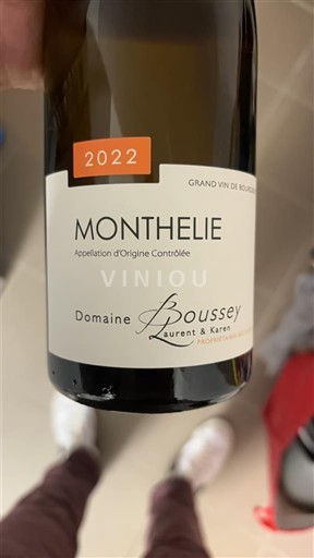 Bourgondië Monthélie Domaine Boussey 2022