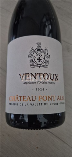 Rona dolina Ventoux Château Font Alba 2024