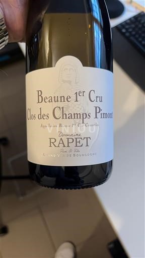Burgundsko Beaune Premier Cru Domaine Rapet Clos des Champs Pimont 2023