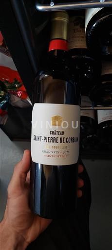 Bordeaux Saint-Estèphe Château Saint-Pierre de Corbian 2016