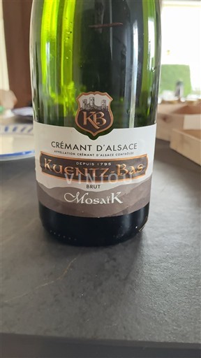 Alsace Crémant d'Alsace Kuentz-Bas MosaïK Ikke årgangsbestemt