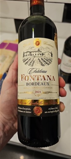 Bordeaux Château Fontana 2021
