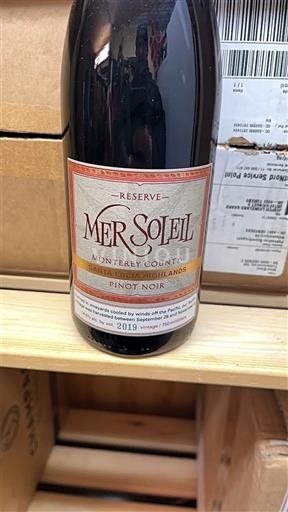 AVA californiane Monterey Mer Soleil Reserve 2019