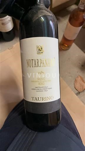 Apulia Susumaniello Salento Taurino Notarpanaro 1999