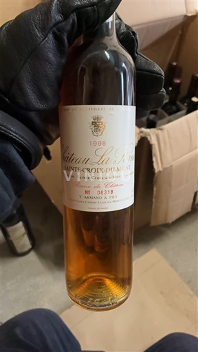 Bordéus Sainte-Croix-Du-Mont Château La Rame 1998