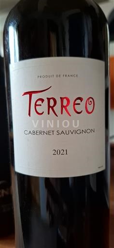 Languedoc a Roussillon Pays d'Oc Terreo Cabernet Sauvignon 2021