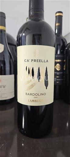 Vinos Rouge sec Ca' Preella 2022 Italia Véneto Bardolino DOC