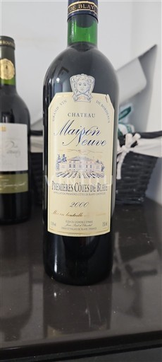 Bordeaux Niet gespecificeerd Château Maison Neuve 2000