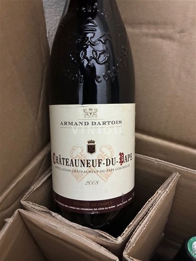 Vale do Ródano Châteauneuf-du-Pape Armand Dartois 2008