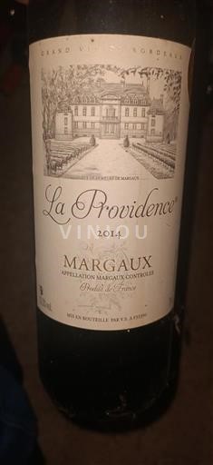 Bordeaux Margaux La providence  2014