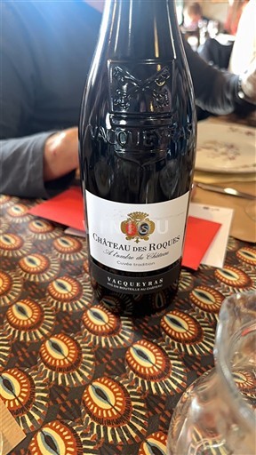 Rona dolina Vacqueyras Château S Roques vendanges sélectionnées 2023