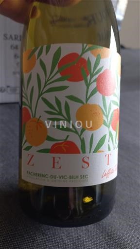 Südwestfrankreich Pacherenc-du-Vic-Bilh Laballe Zest Ohne Jahrgang