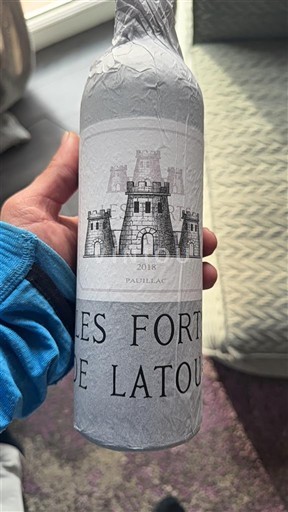 Bordeaux Pauillac Château Latour Les Forts de Latour 2018
