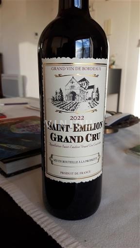 Bordeaux Saint-Émilion Grand Cru Union des producteurs de saint emilion 2022 2022