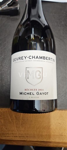 Burgundy Gevrey-Chambertin Michel Gayot 2021