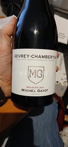 Burgundsko Gevrey-Chambertin Michel Gayot 2021