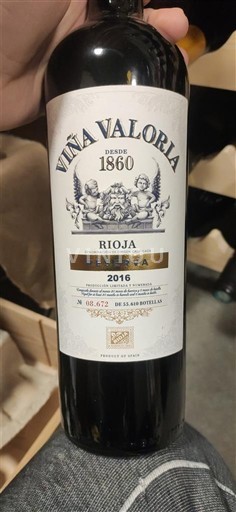 La Rioja rioja Viña Valoria Reserva 2016