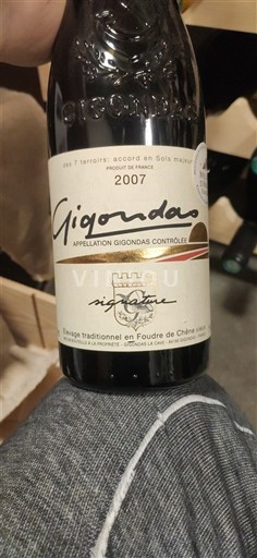 Vale do Ródano Gigondas Signature 2007