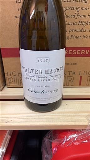 AVA californiennes Russian River Valley Walter Hansel 2017