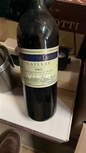 Sudoeste Gaillac Château Lacroux 2002